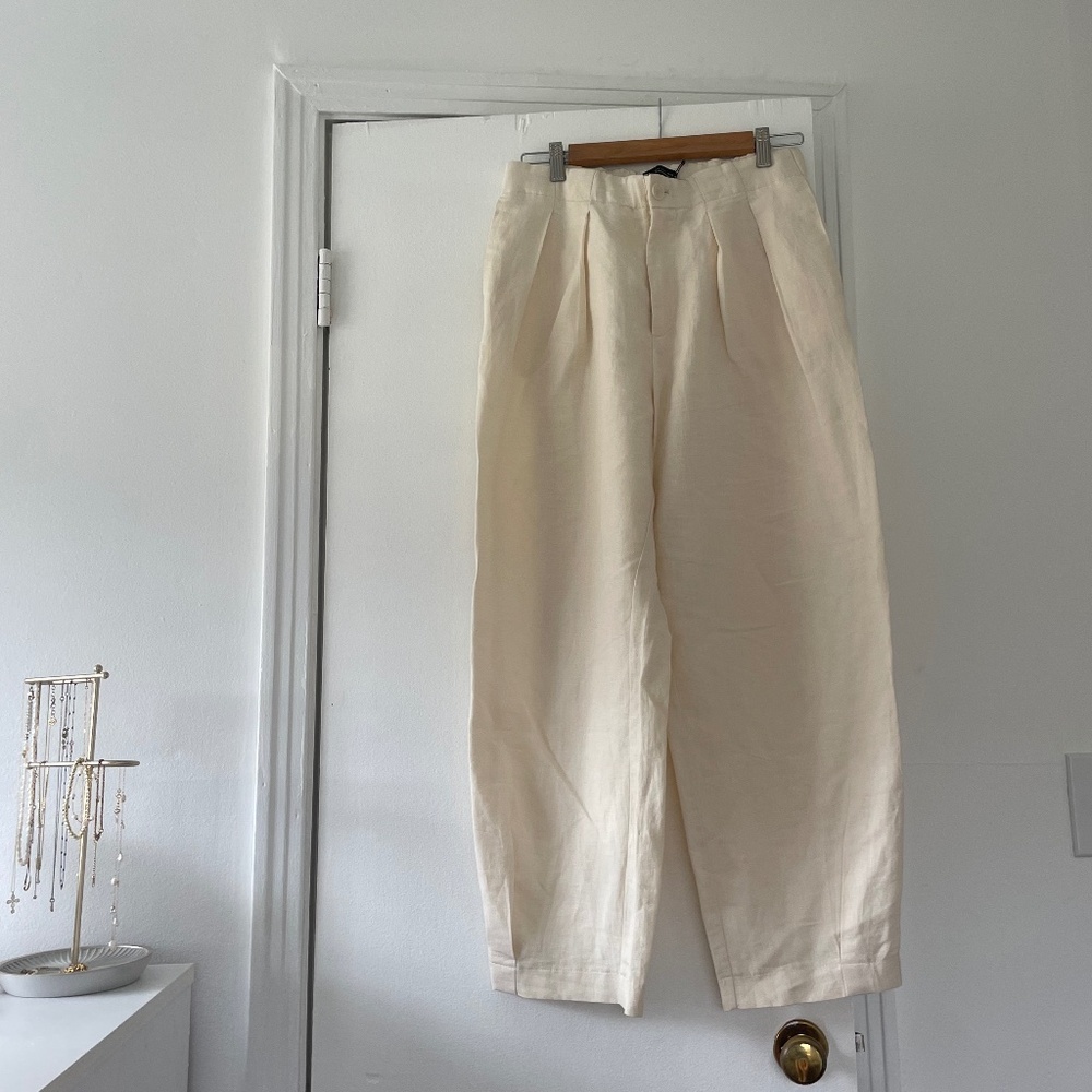 Zara Barrel Trousers